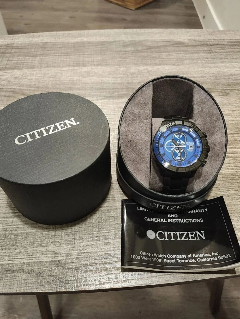 Citizen Eco-Drive Blue Men's Watch - CA0525-50L